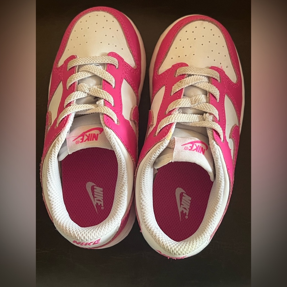 Nike Vibrant Pink and White Athletic Shoes size 9